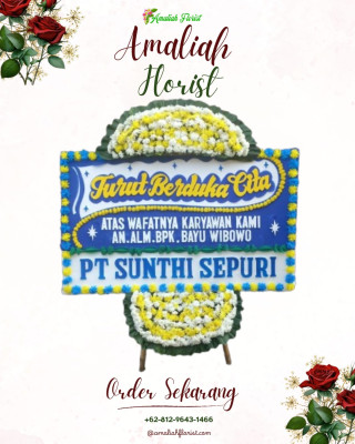 Papan Bunga Duka di Danukusuman