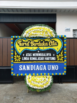 Papan Bunga Duka di Danukusuman